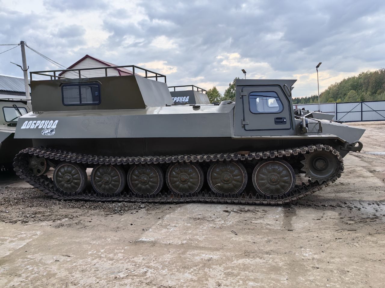 Вездеход ТГМ-1 (МТЛБ) c Жилым модулем
