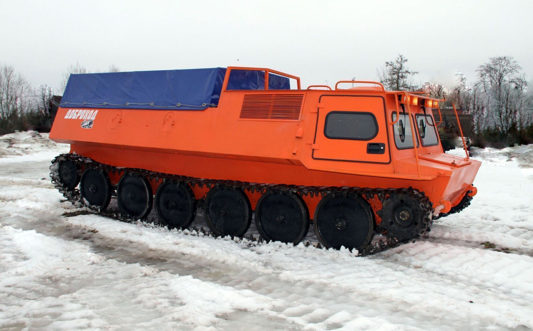 Вездеход ГАЗ (ГАЗ 73/ГТМУ) ТГМ46