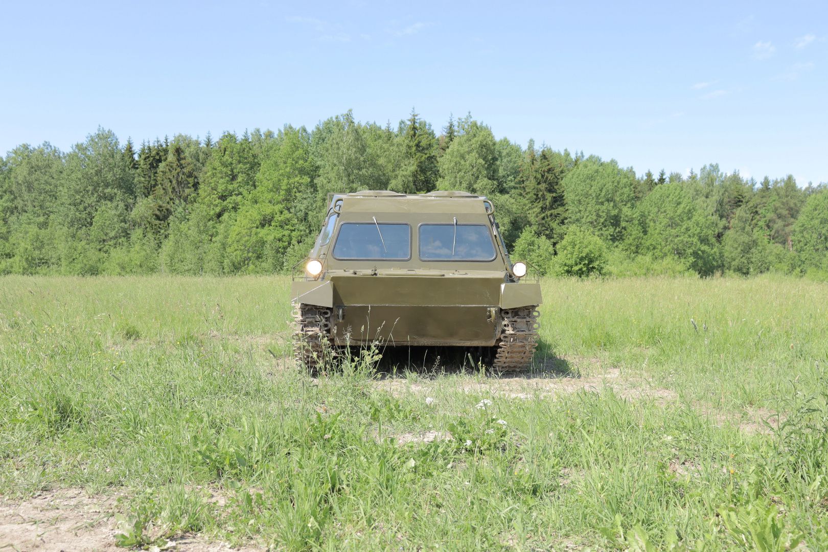Гусеничный снегоболотоход ТГМ-46