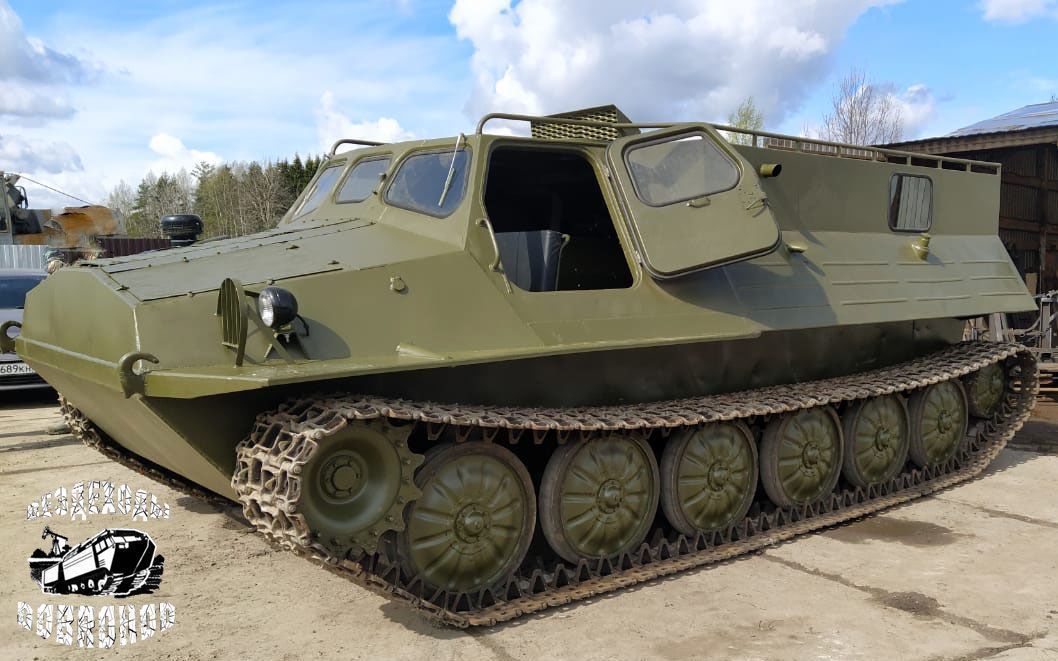 Вездеход ГТТ с Жилым модулем ТГМ57