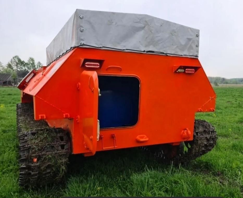 Вездеход ТГМ-2 (МТЛБУ) грузопассижарский с тентом