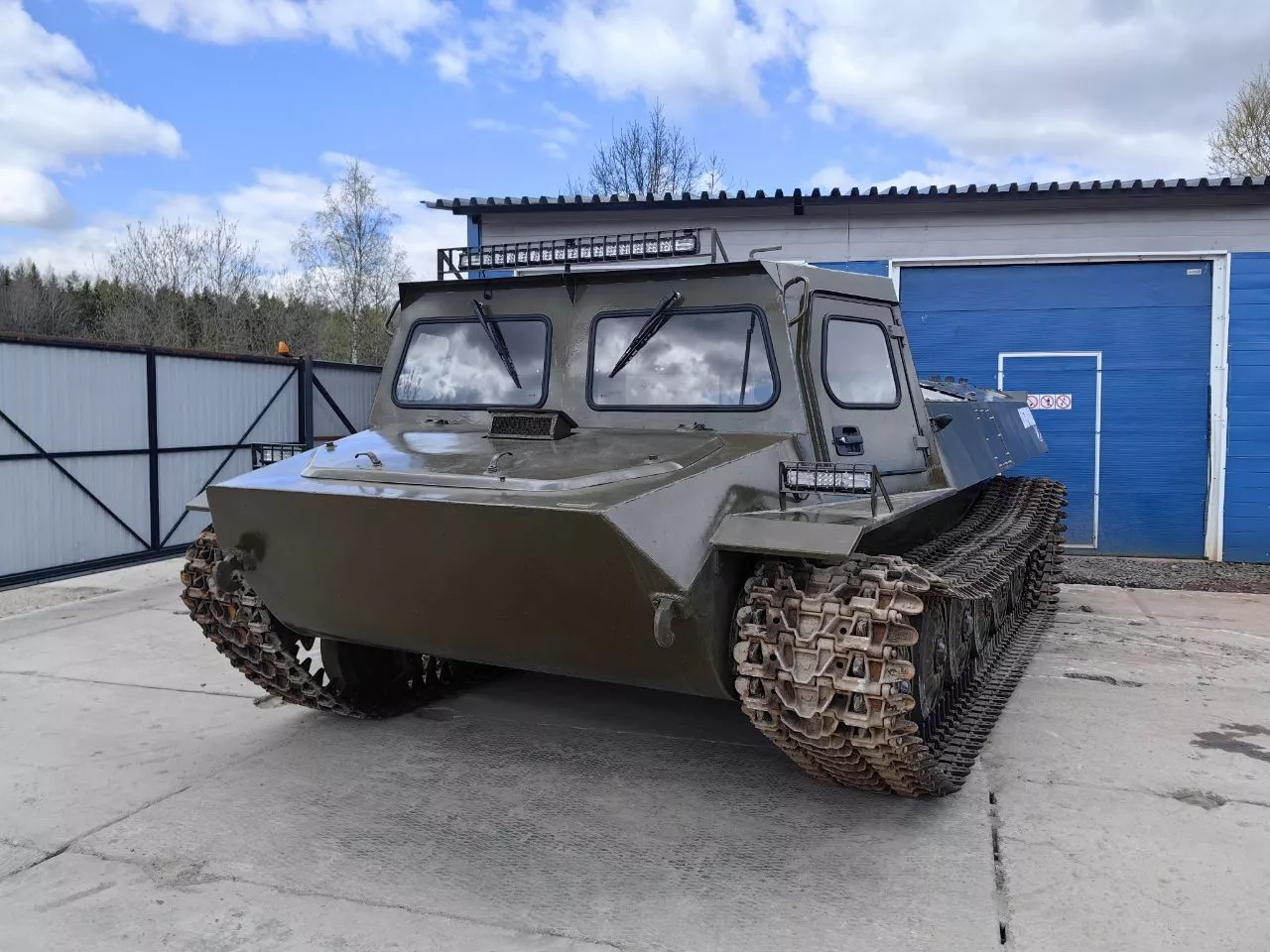 Вездеход ТГМ-1 (МТЛБ) цельнометаллический