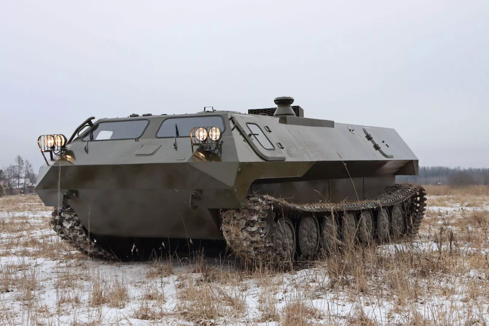 Вездеход ТГМ-2 (МТЛБУ) цельнометаллический